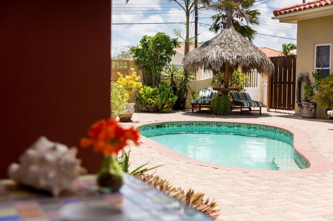 Little Paradise Aruba Vacation Apartments Palm Beach Eksteriør bilde